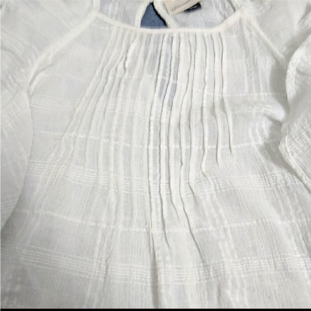 Universal Threads Cotton Ruffle Top - Picture 7 of 8